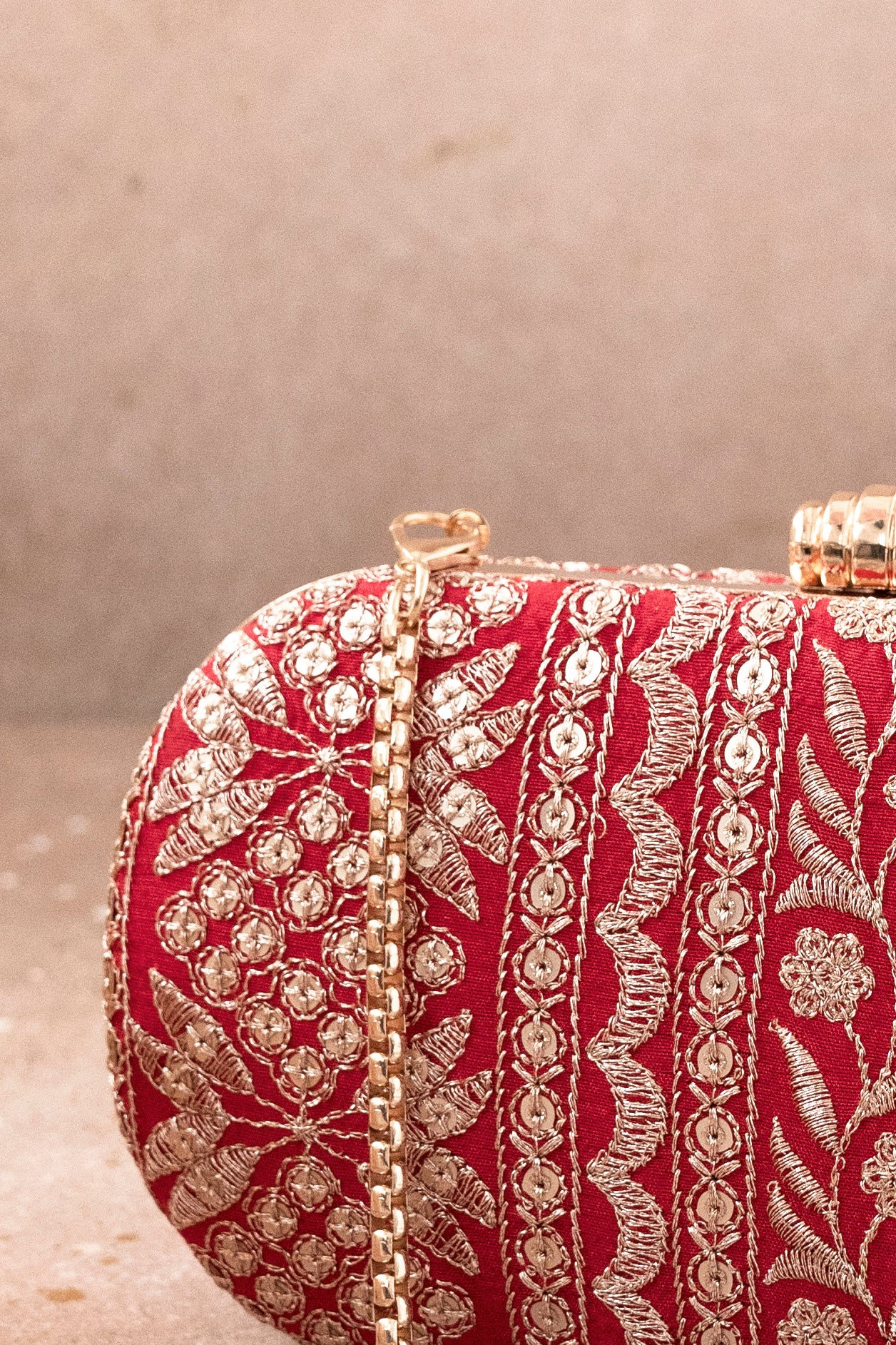 Red Canvas Ladies Bridal Hand Bag, For Wedding, Size: 10 X 8 X 4 Inch ( L X  W X H ) at Rs 568/piece in New Delhi